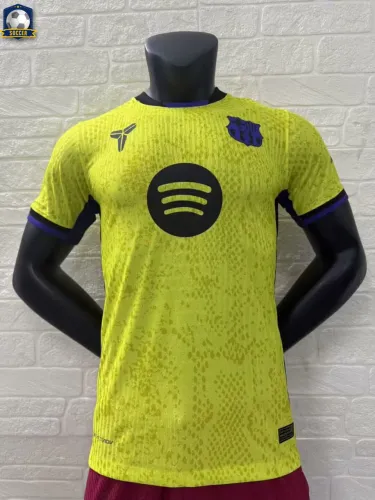 Barcelona Yellow Player Jersey 25/26