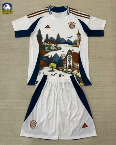 Bayern Munich White Concept Kids Suit 25/26