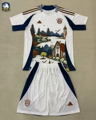 Bayern Munich White Concept Kids Suit 25/26