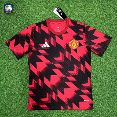 Manchester United Man Red-Black Training Jersey 25/26