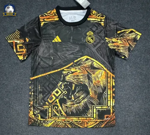 Real Madrid Golden Lion Man Jersey 25/26