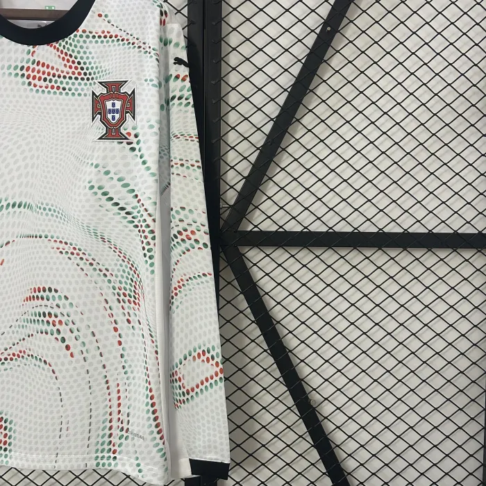 Portugal Euro 2025 Away Long Sleeve Man Jersey