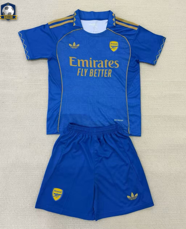 Arsenal Blue Concept Kids Suit 25/26