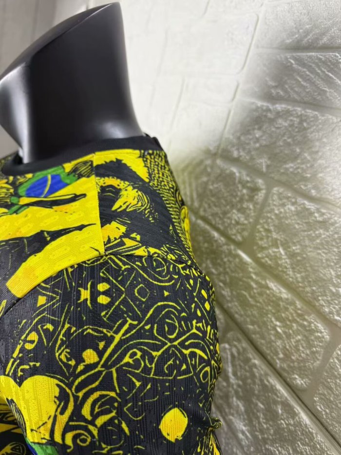 Brazil Yellow Special Edition Player Version Man Jersey
