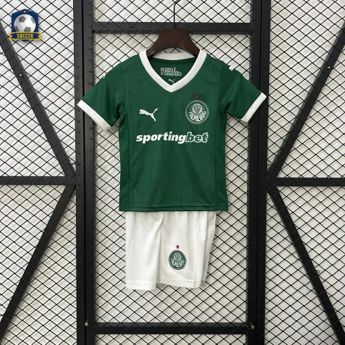 Palmeiras Home Kids Suit 25/26