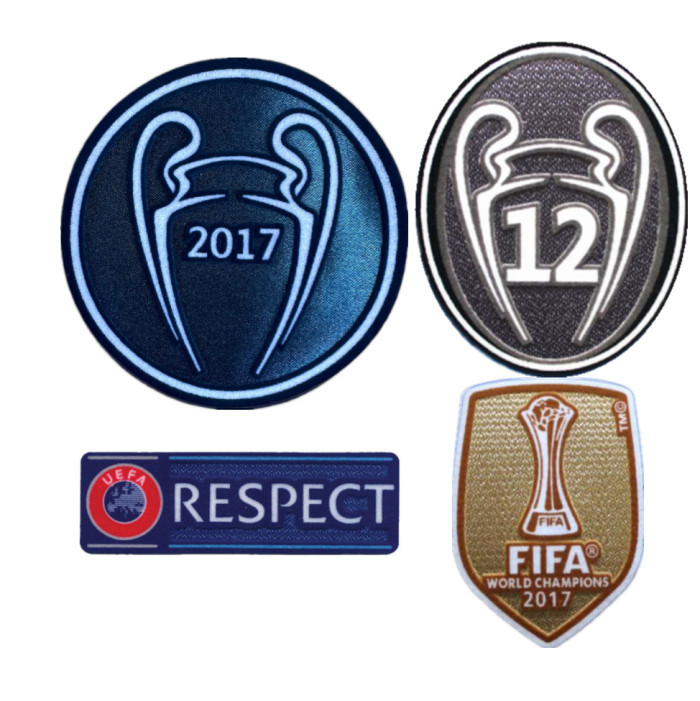 Real Madrid Third Retro Long Sleeves Jersey 17/18