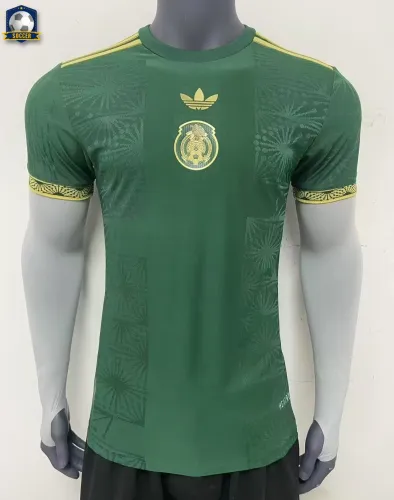 Mexico Gold Man Player Jersey 25/26 Green