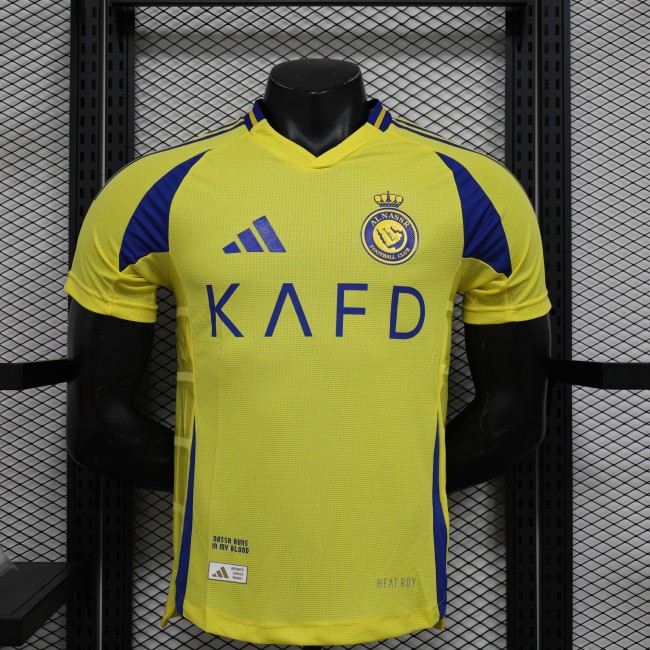 Al-Nassr Home Player Version Man Jersey 24/25