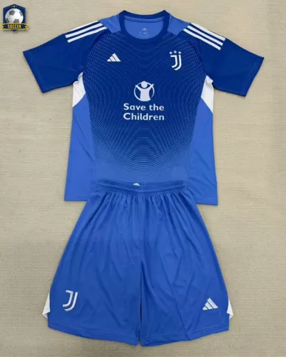 Juventus Blue Goalkeeper Kids Suit 25/26