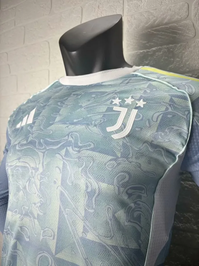 Juventus Away Player Long Sleeve  Jersey 25/26