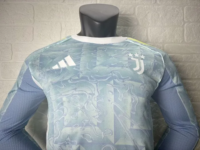 Juventus Away Player Long Sleeve  Jersey 25/26