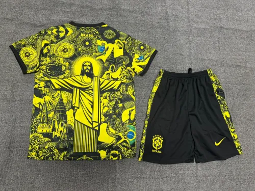 Brazil Yellow Special Edition Kids Suit