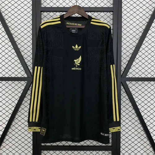 Mexico Gold 2025 Man Long Sleeve Jersey