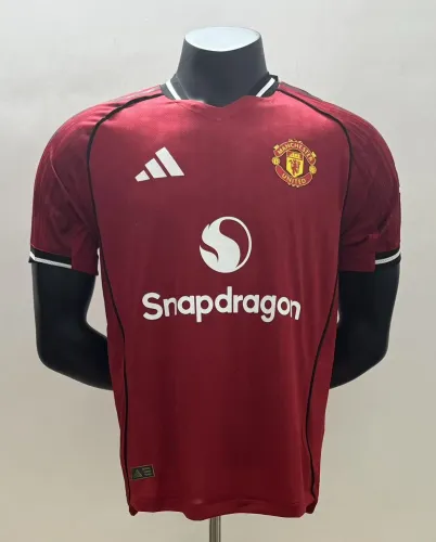Manchester United Home Player Jersey 25/26