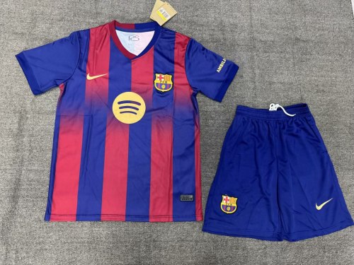 Barcelona Home Kids Suit 25/26