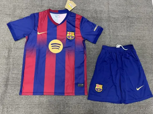 Barcelona Home Kids Suit 25/26