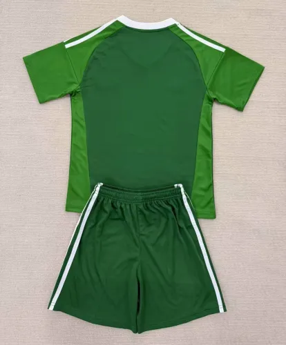 Argentina 2025 Green Goalkeeper Kids Suit