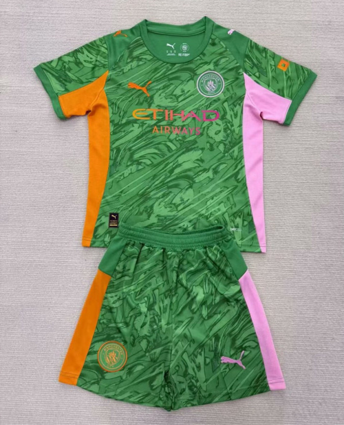 Manchester City Goalkeeper Kids Suit 25/26 & Socks 25/26