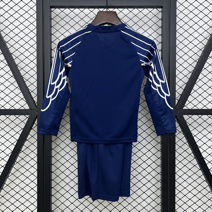 Paris Saint Germain Fourth Long Sleeve Kids Suit 24-25