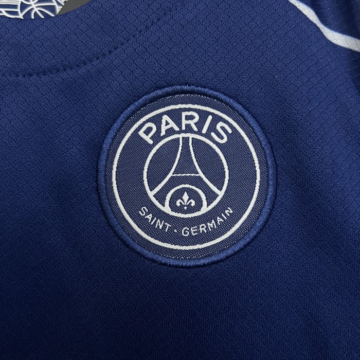 Paris Saint Germain Fourth Long Sleeve Kids Suit 24-25
