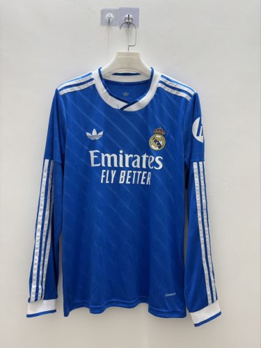 Real Madrid Third Men Long Sleeve Jersey 25/26