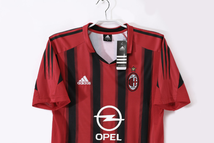 AC Milan Home Retro Jersey 2004/05