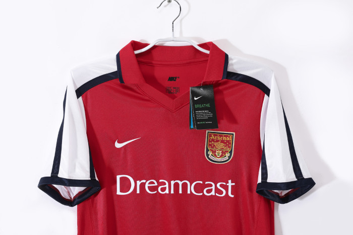 Arsenal Home Retro Jersey 2001/02