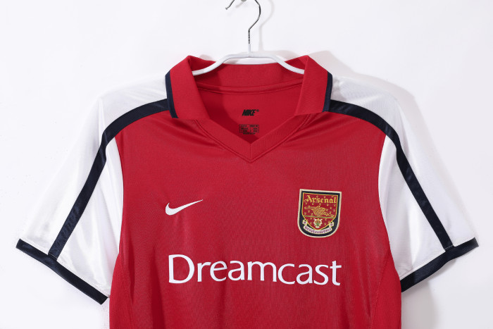 Arsenal Home Retro Jersey 2001/02