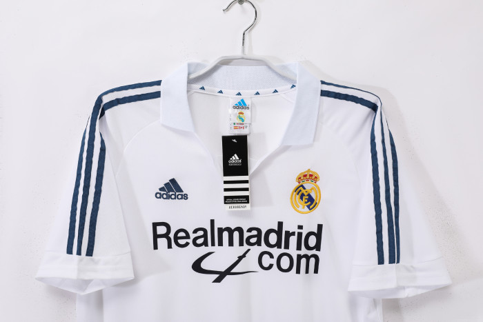 Real Madrid Home Retro Jersey 2001/02