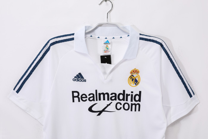 Real Madrid Home Retro Jersey 2001/02