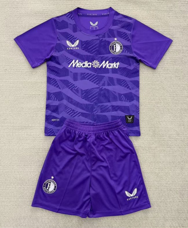 Feyenoord Rotterdam Goalkeeper Kids Suit 25/26