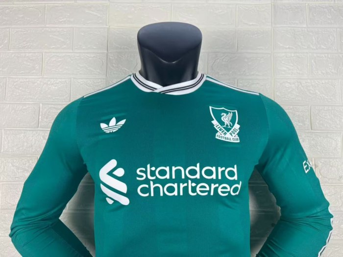 Liverpool Third Player Long Sleeve Jersey 25/26