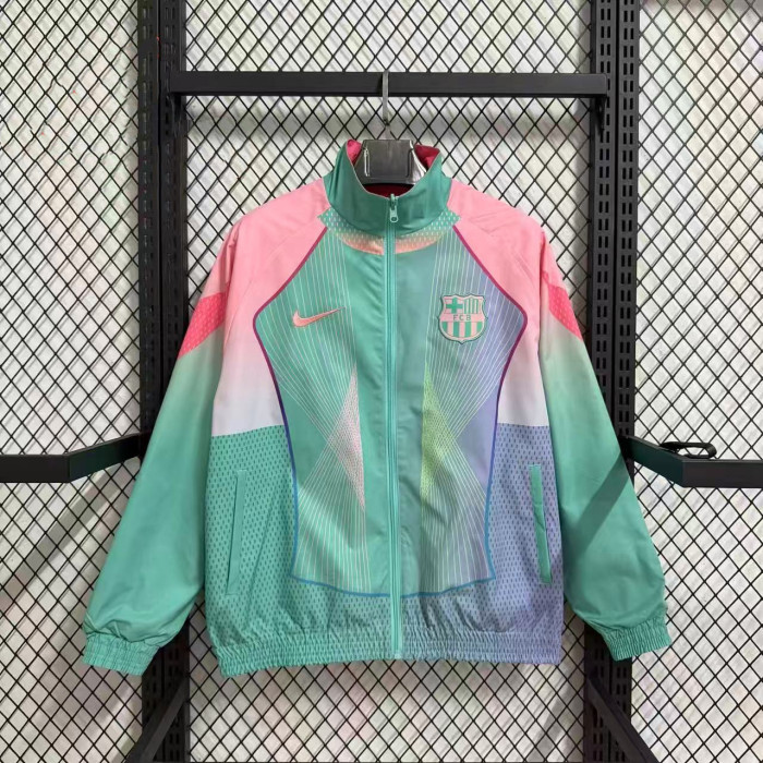 Barcelona Double-Sided Training Windbreaker 2025