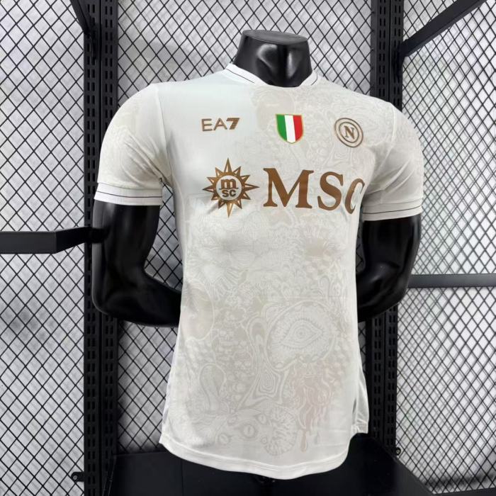 Napoli Away Man Player Jersey 25/26