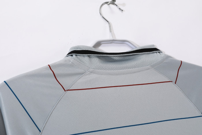 Barcelona Away Long Sleeve Retro Jersey 2003/04