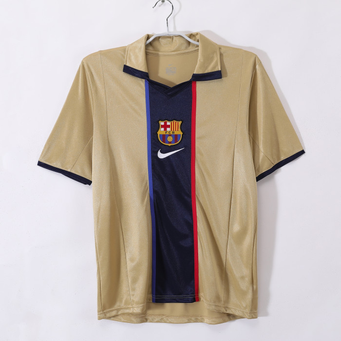 Barcelona Away Retro Jersey 2001/02