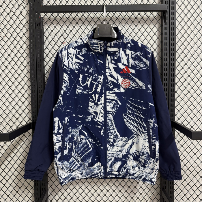 Bayern Munich Double-Sided Training Windbreaker 2025