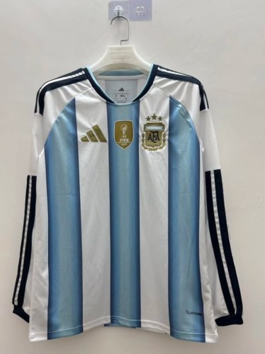 Argentina 2026 World Cup Home Long Sleeve Men Jersey
