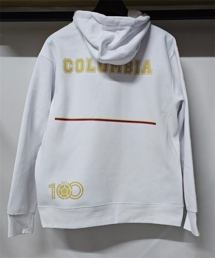 Columbia 100th Anniversary Fleece Lined Hoodie Training Jersey 25/26 (Multiple colors)