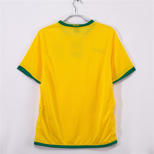 Brazil  Home Retro Jersey 2006