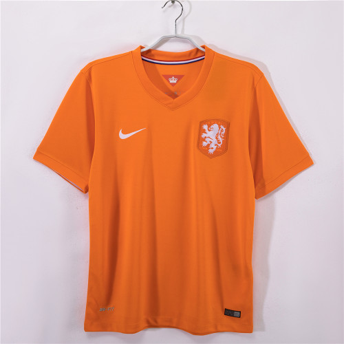 Netherlands Home Retro Jersey 2014/15