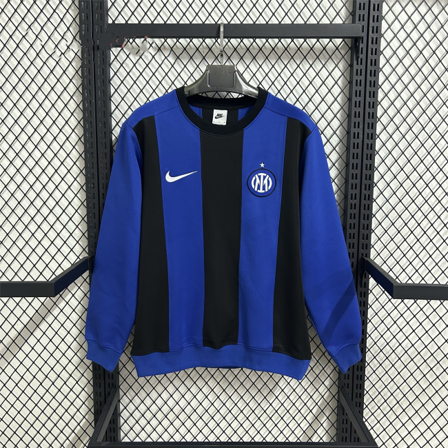 Inter Milan Hoodless Sweatshirt Training Jersey 25/26