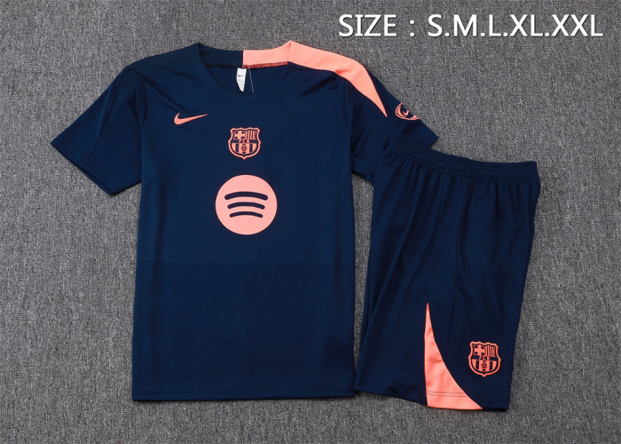 Barcelona Training Short Sleeve Suit 25/26
