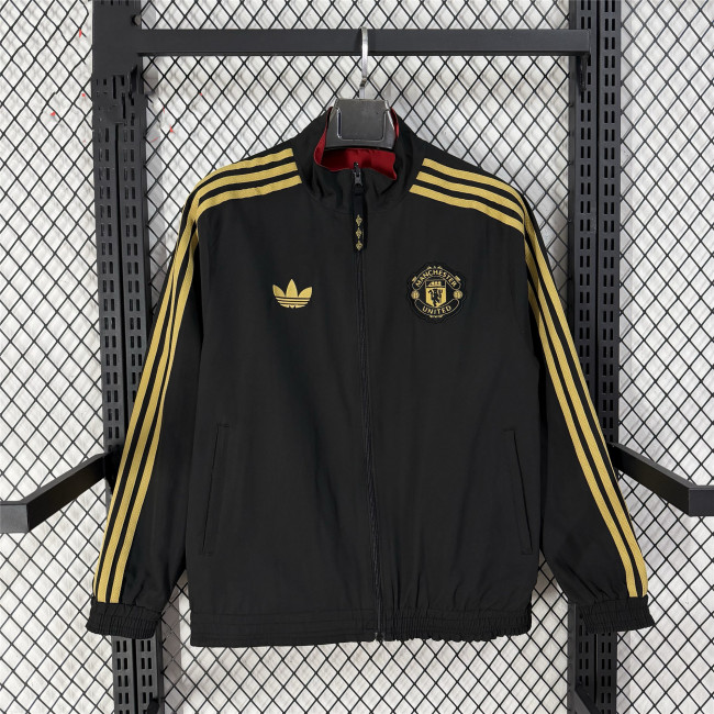 Manchester United Double-Sided Training Windbreaker 2025