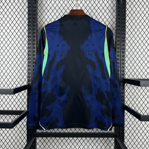 Brazil 2026 World Cup Away Man Long Sleeve Jersey