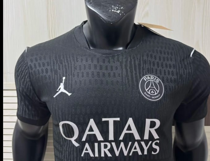 Paris Saint Germain Black Player Jersey 26/27