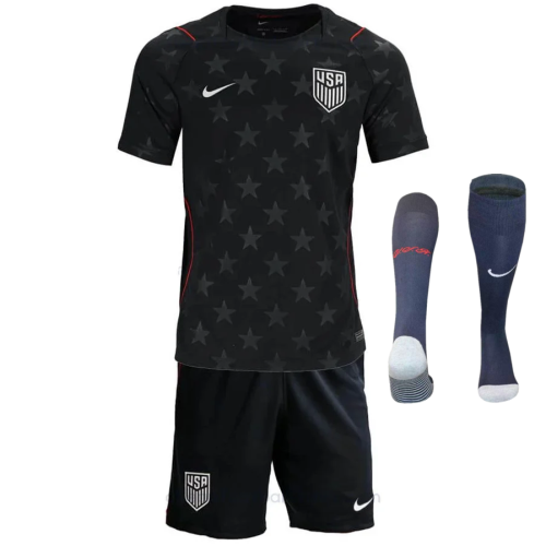United States 2026 World Cup Away Kids Suit & Socks