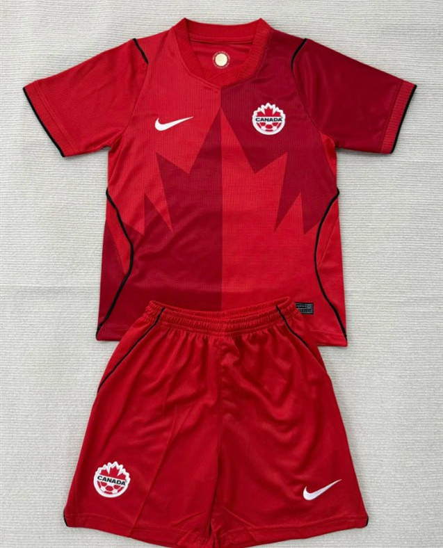 Canada 2026 World Cup Home Kids Suit