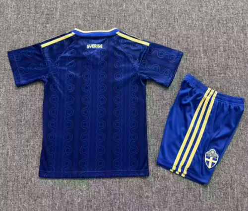 Sweden 2026 World Cup Away Kids Suit