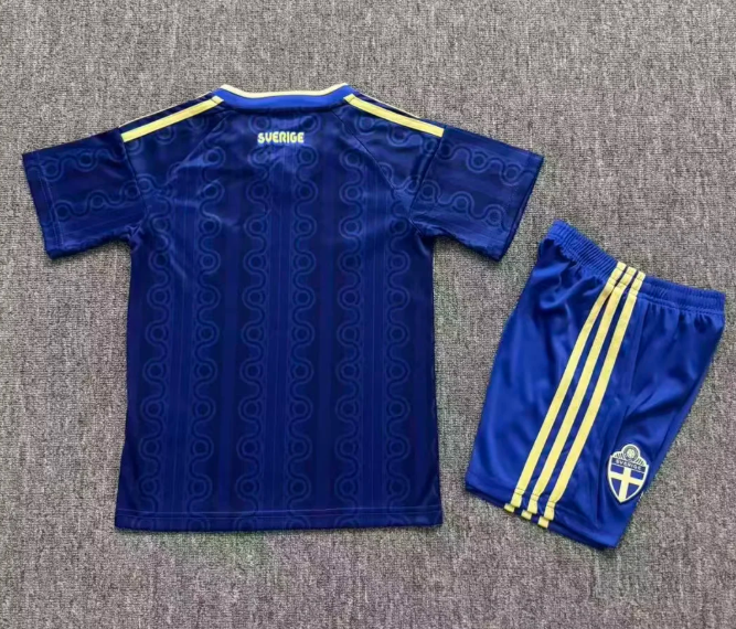 Sweden 2026 World Cup Away Kids Suit